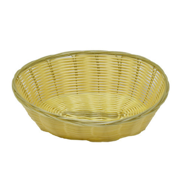 Omcan 47197 Natural Woven Basket 9.5″D X 6.25W″ X 2.75H″ Oval