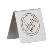 BauscherHepp 13.2260.0000 Sign 2-3/8"L (60mm) X 2-3/16"H (56mm) "NO SMOKING"