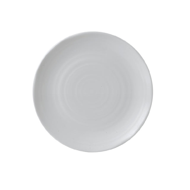 Arc Cardinal FN878 Dudson Organic White Organic Coupe Plate (D:9.0'') Vitrified Ceramic
