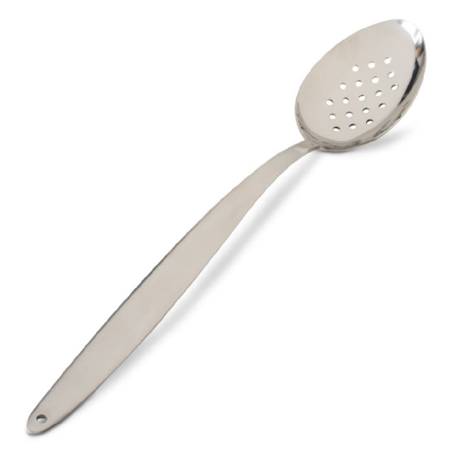 JB Prince U713 Gray Kunz Sauce Spoon 11.8" Perforated
