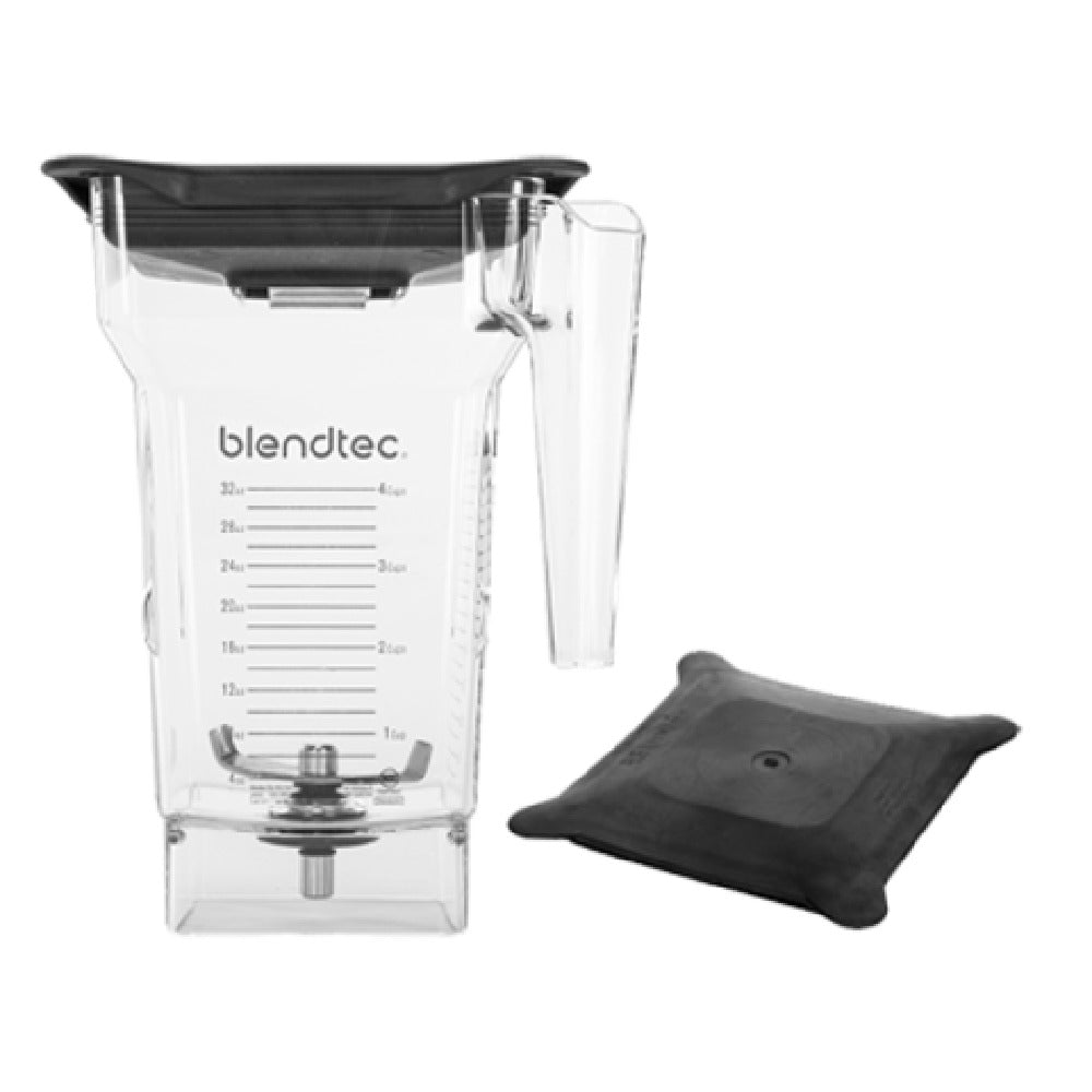 Blendtec 40-712-02 (FourSide-S) FourSide™ Jar 75 Oz. Capacity Jar With Measurements Up To 32 Oz.