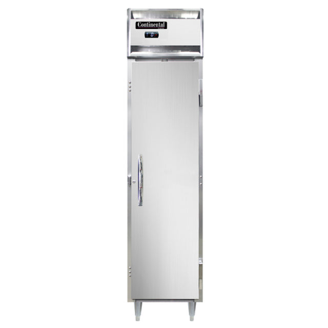 Continental Refrigerator D1FSENSS Designer Slim Line Freezer Reach-in 17-3/4"W
