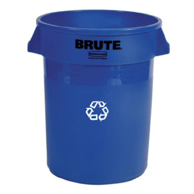 Rubbermaid FG263273BLUE BRUTE® Recycling Container 32 Gallon 22"D X 27-1/4"H