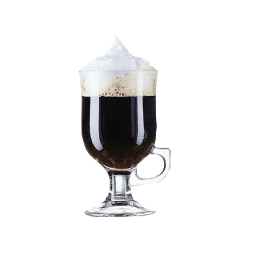 Arc Cardinal 37684 Arcoroc Coffee & Dessert Irish Coffee Mug 8.5 Oz Soda Lime Glass