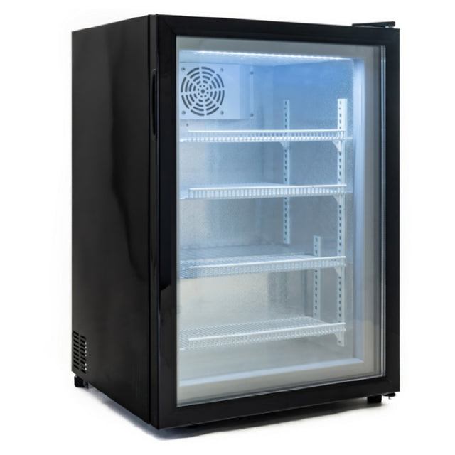 Admiral Craft CDFZ-1D/3.5 Black Diamond Display Freezer 21"W 3.5 Cu Ft Capacity