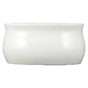 Vertex China LD-PH Sugar Packet Holder 3-3/4" Fully Glazed Foot