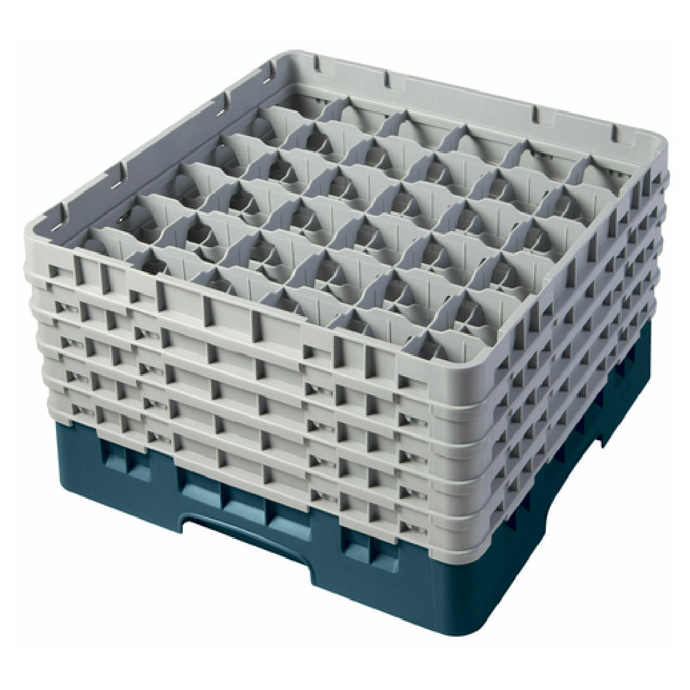 Cambro 36S958414 Camrack® Glass Rack With (5) Soft Gray Extenders Full Size