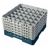 Cambro 36S958414 Camrack® Glass Rack With (5) Soft Gray Extenders Full Size