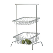 GET Enterprises WB-104C Clipper Mill Pastry Basket 12" X 2"H Square