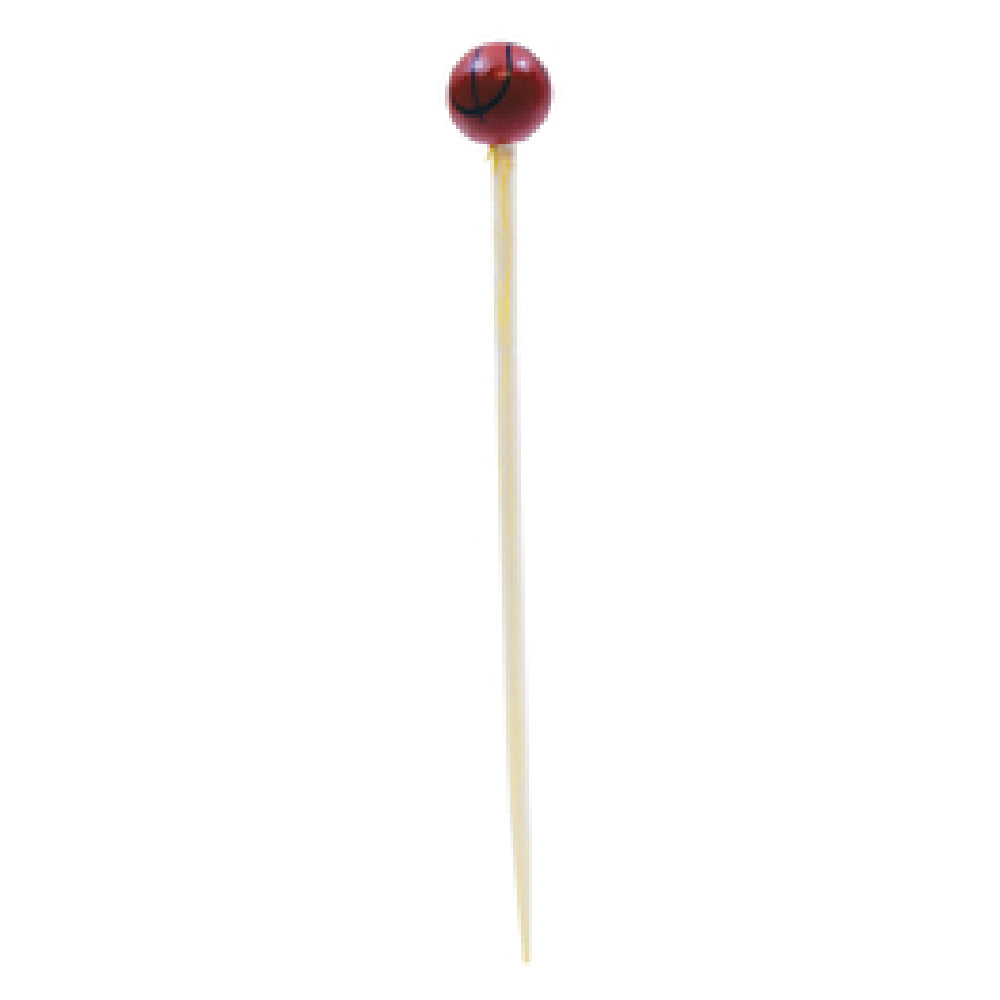 TableCraft Products BAMSP245 - Cash & Carry Sport Pick, 4-1/2", Basketball At One End