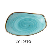 Yanco LY-106TQ Lyon Plate 5-3/4"L X 3/4"H Free Form