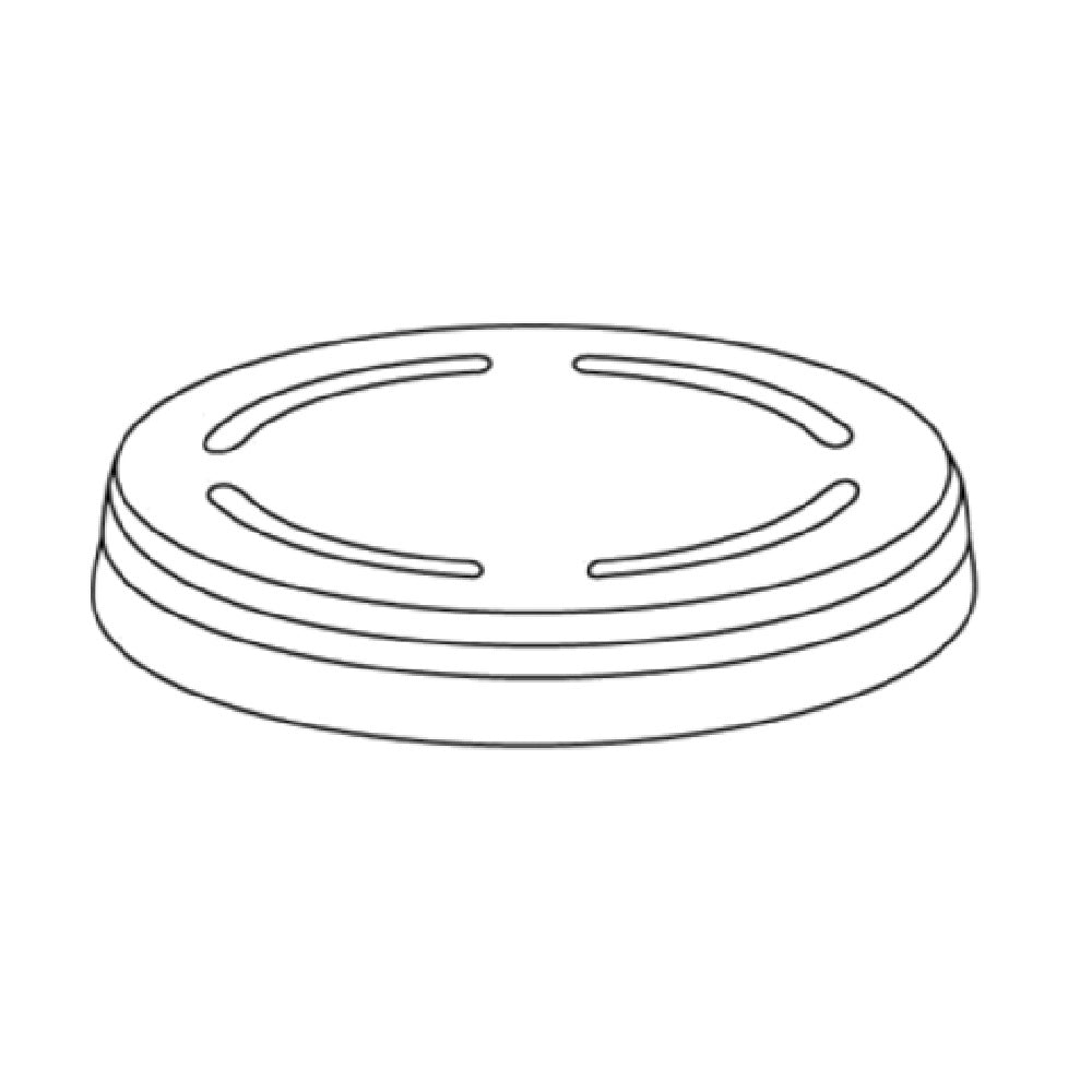 Dinex DX117-119 ProCap® Clear-View Disposable Lid Fits Range 117mm-119mm (4.61"-4.69") (1000 Each Per Case) (PC117-119) Clear