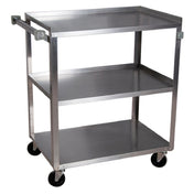 BK Resources BKC-1827S-3S Utility Cart 3-tier 30-3/4"L X 18"W X 33"H