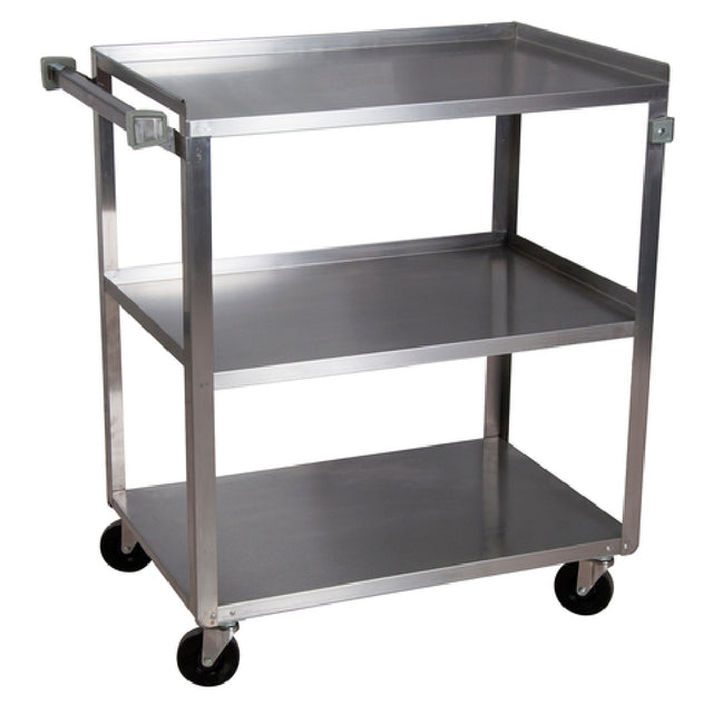 BK Resources BKC-1827S-3S Utility Cart 3-tier 30-3/4"L X 18"W X 33"H