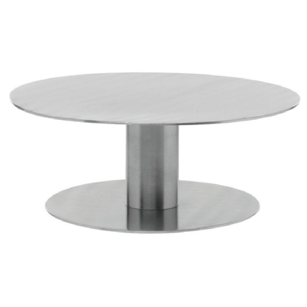 Hubert 17587 - Display Pedestal, 8" Dia. X 3"H, Round