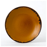 Arc Cardinal HB281 Dudson Harvest Brown Coupe Plate (D:11.0'') Vitrified Ceramic