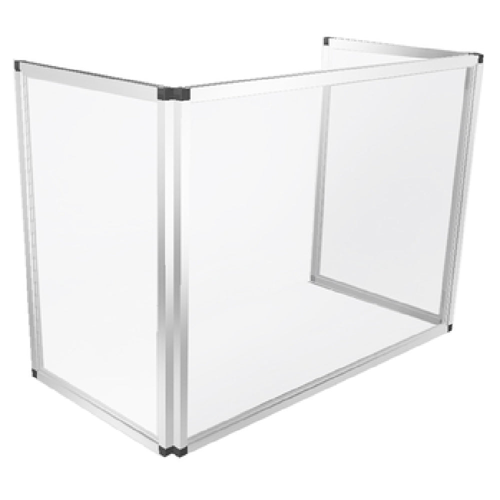 Spring USA MSG3619 Sneeze Guard 36"W X 25"D X 19-1/2"H 3-sided