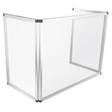 Spring USA MSG3619 Sneeze Guard 36"W X 25"D X 19-1/2"H 3-sided