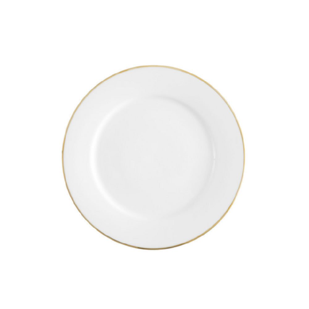 Fortessa RRP.CAMELIAG.15 Camellia Gold Plate 10.63" (27cm) Dishwasher Safe