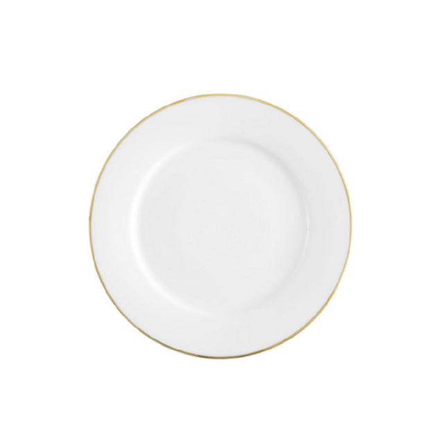 Fortessa RRP.CAMELIAG.15 Camellia Gold Plate 10.63" (27cm) Dishwasher Safe