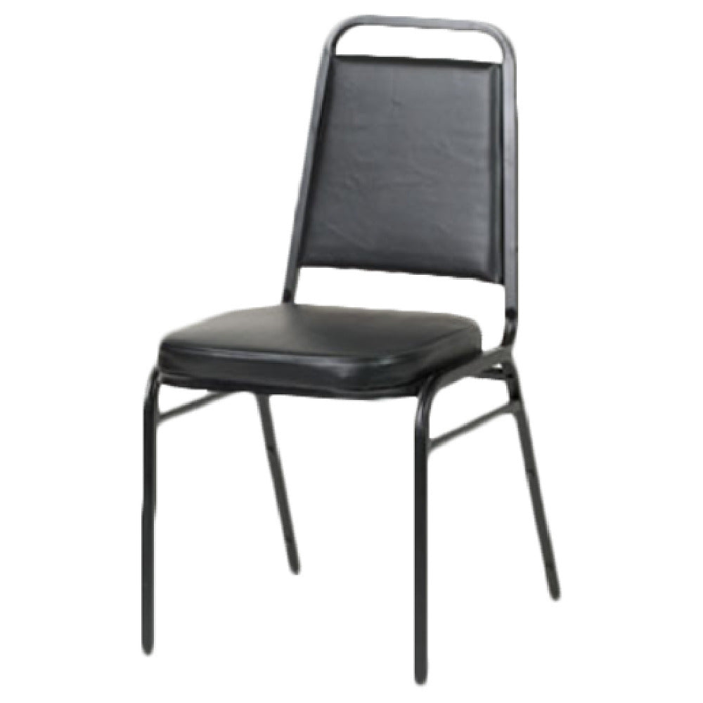 Royal ROY 718 B - Stack Chair, Square Back With Hand Hold, 33-1/8"H