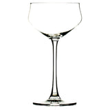 Hospitality Brands HGC12235-006 Hospitality Brands Trix Coupe Glass 9 Oz. Lead-free Ultra Clear Crystal