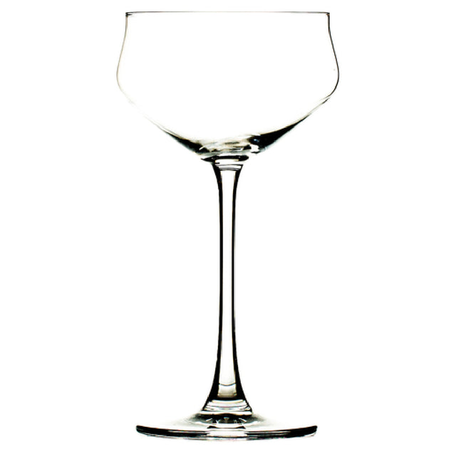 Hospitality Brands HGC12235-006 Hospitality Brands Trix Coupe Glass 9 Oz. Lead-free Ultra Clear Crystal