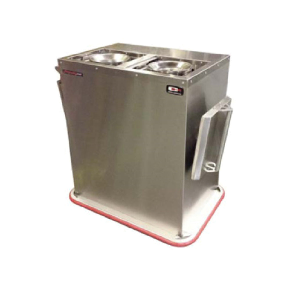 Carter Hoffmann BH2S Convection Base Heater 2-silo Capacity (120) Bases Or (150) Plates