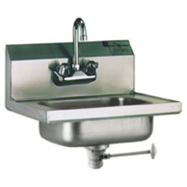 Eagle HSA-10-FL-2X Hand Sink Wall Mount 14" Wide X 10" Front-to-back X 5" Deep Bowl