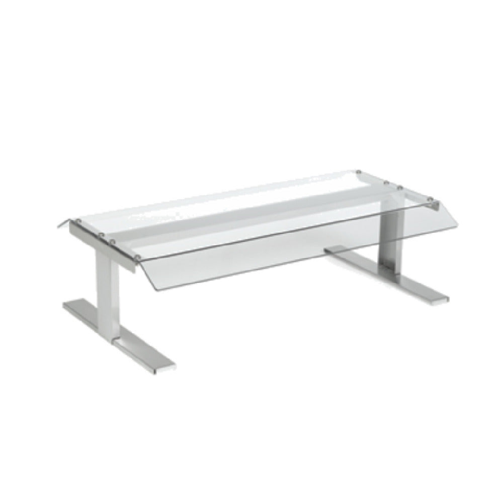 Nemco 8045W-CGD Canopy Sneeze Guard Pass-through Flat Top
