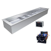 Hatco CWBR-S3 Slim Drop-In Refrigerated Well (3) Pan Size Top Mount