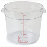 Carlisle 1076507 Carlisle StorPlus™ Food Storage Container 6 Qt. Round