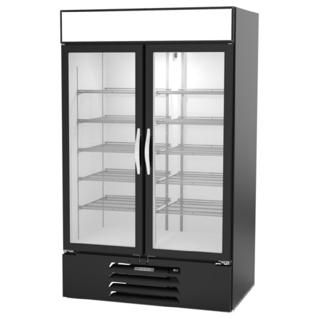 Beverage Air MMR44HC-1-B-IQ MarketMax™ Refrigerated Merchandiser Reach-in Two-section