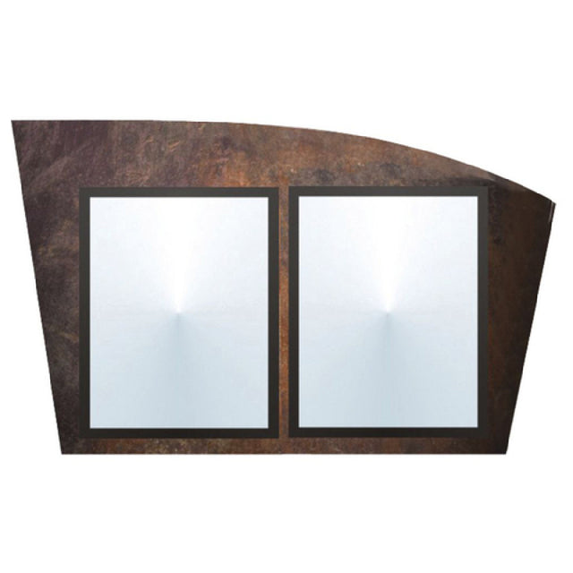 Hubert 31144 - Menu Board, 2-pocket, Wall-mount