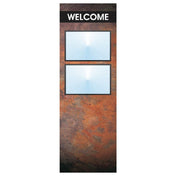 Hubert 72998 - Menu Board, 2-pocket, Floor Stand