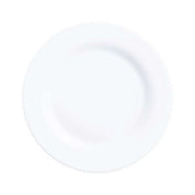 Arc Cardinal V1537 Arcoroc Intensity White Rim Plate (D:9.5'') ['Opal']