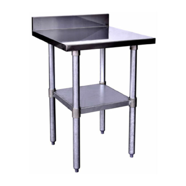Hubert 28W-188 - Kratos® Work Table, 24"W X 24"D X 38"H, 4" Backsplash