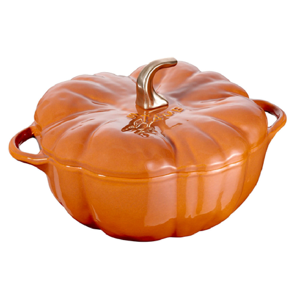 Zwilling 11428806 Staub® Cocotte Pumpkin 5 Qt. 14" X 11-1/2" X 7-1/2" OA