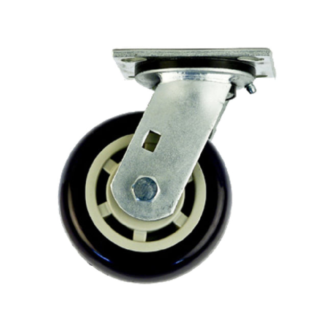 New Age Industrial C461 Plate Caster Swivel 5" Diameter