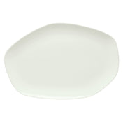 Libbey 9212640 (Formerly Syracuse China) Platter 15-3/4" X 10-1/2" Organic Shape