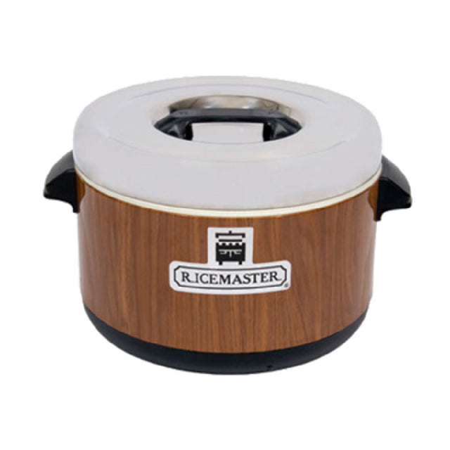 Town 56912W RiceMaster® Sushi Rice Container 12 Quart Capacity Wood Grain Exterior Finish