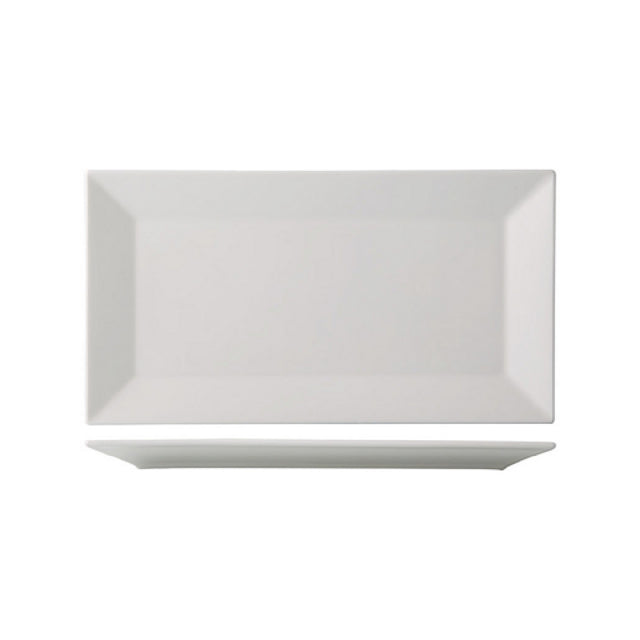 CAC China NGA-14 Niagara Platter 13"L X 7-1/4"W X 3/4"H Rectangular