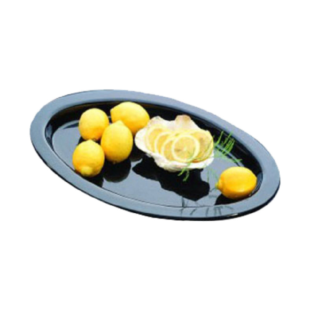 Bon Chef 5110DKBLU Casserole Dish 11-3/8" X 17-3/8" X 1" Deep Oval