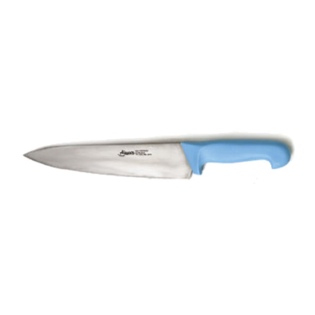 Alegacy Foodservice Products PCB12910BL ColorCode Cook's Knife 10" Blade Rigid Molybdenum Stainless Steel Blade