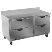 Beverage Air WTRD60AHC-4 Worktop Refrigerator Two-section 35-1/2" Working Height