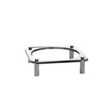 FOH BRI018BSS18 Smart Buffet Ware® Domino Stand 13.75" Square Stainless Steel