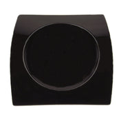 CAC China FSB-21-BLK Fashion Bridge Plate 12"L X 12-1/2"W X 2"H Rectangular