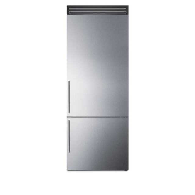 Summit FFBF279SSXIMH72 Full Size Bottom Freezer Refrigerator 28"W ENERGY STAR Certified