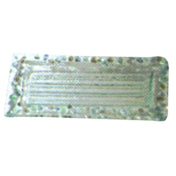 Bon Chef 100505 Pebbles Collection Tray Rectangular 6" X 3"