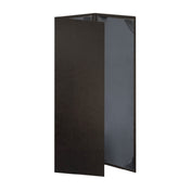 Risch TAM-3V 4.25X14 Tamarac Padded Light-grain Faux-leather Menu Cover (specify Color)
